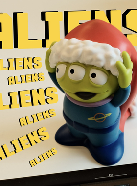 三眼圣诞公仔存钱罐装饰摆件礼物