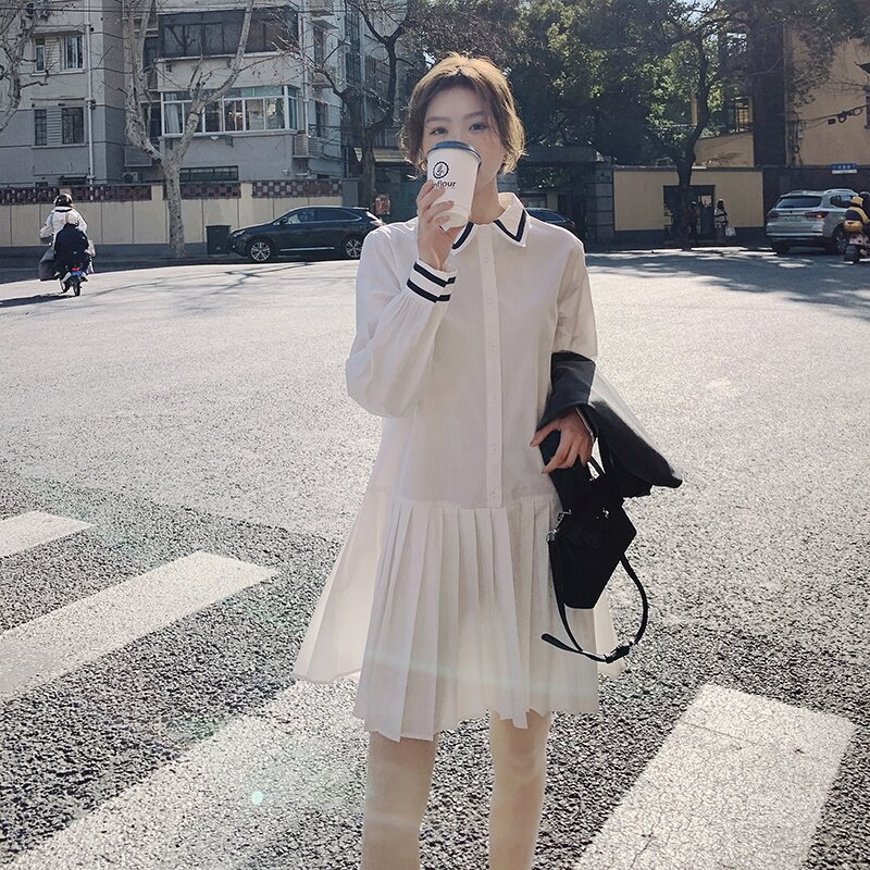 高知穿搭miu系马甲配衬衫连衣裙女2025超火独特漂亮大方得体套装,女装套装/套裙,浙宝100