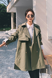 新款现货主推2021短款风衣077-2137-P130控价188，女装风衣，浙宝100
