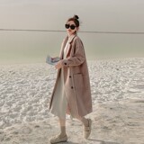 数据很好加加厚毛呢外套女中长款077—2178—P160—K238，女装毛呢外套，浙宝100