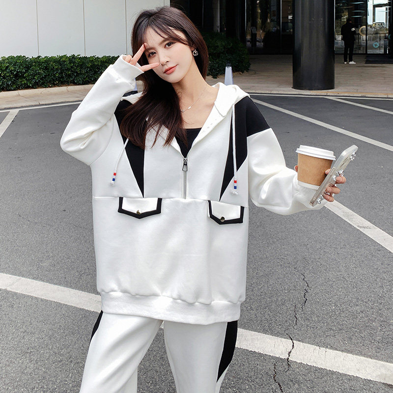 春装卫衣套装主推，数据，上了就能买，077-2225-P135-K188，女装套装/套裙，浙宝100