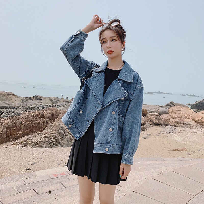 现货休闲时尚气质牛仔短外套ZB100-2130-P110-K168,女装短外套,浙宝100