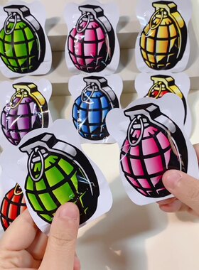 仿真自爆手雷可爆炸玩具网红自动充气摔响炮男生的鞭炮蛋整蛊解压