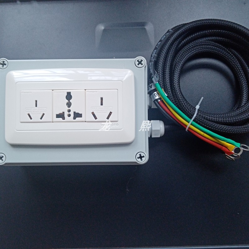 安规综合性测试仪接线盒多孔插座