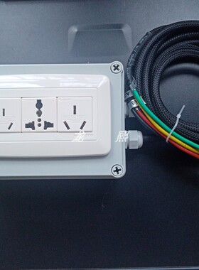 安全性能综合测试仪测试盒配件青岛安规综测试仪接线盒wonpro插座