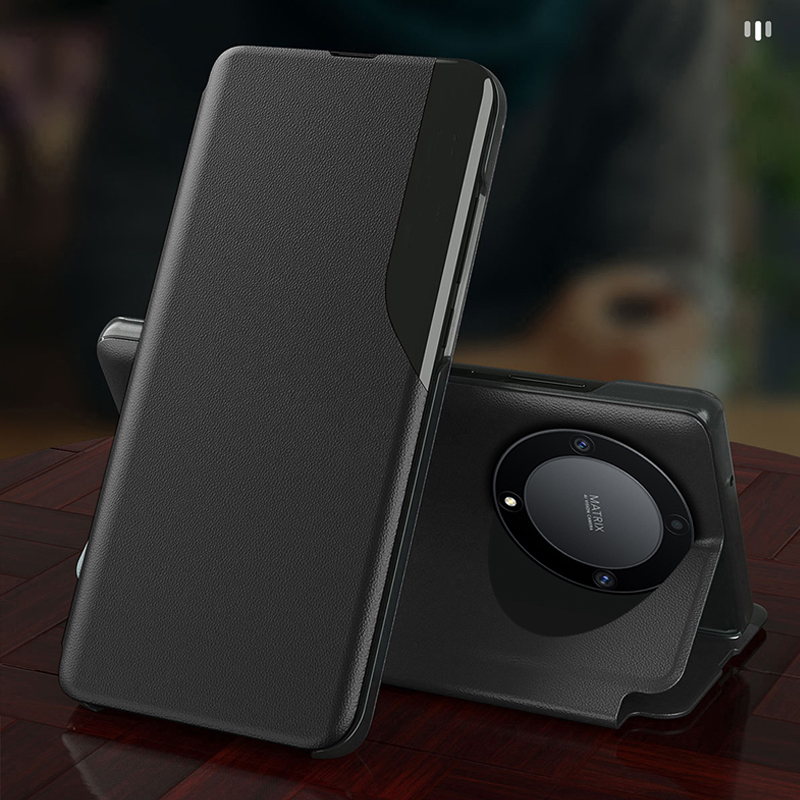 适用华为荣耀X9b手机壳翻盖支架