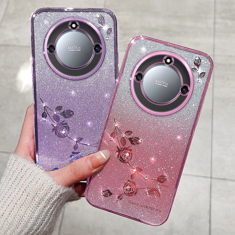 适用华为荣耀X9A硅胶渐变手机壳