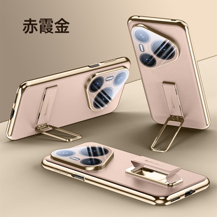 适用华为pura80手机壳pure80pro十保护套p80Ultra腕带支架LMR一AL10带镜头膜全包防摔00外壳Prua男女puar新款