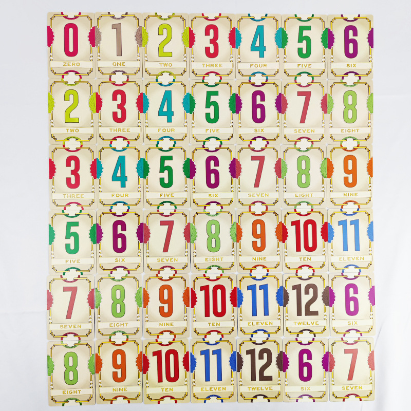 翻转7FLIP7桌游卡牌家庭聚会多人版成人休闲娱乐桌面游戏亲子互动