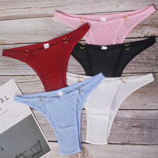 Out back Cotton Seamless Breathable Panties Hollow Women