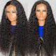 13x4 Water Deep Hair Frontal Wigs Lace Wave Human