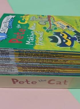 英文点读版皮特猫32本I Can Read系列 Pete the Cat 儿童启蒙阅读