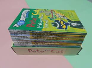 英文点读版皮特猫32本I Can Read系列 Pete the Cat 儿童启蒙阅读