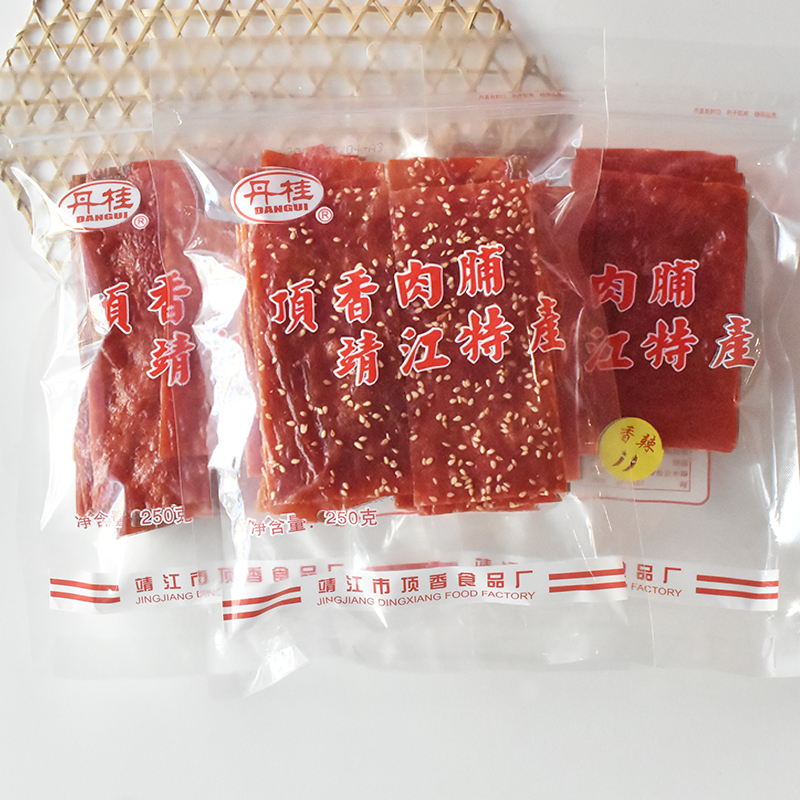 靖江特产丹桂猪肉脯顶香猪肉干