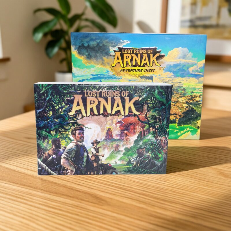 失落的遗迹阿纳克arnak桌游卡牌中文探险队探险队长扩宝箱游戏