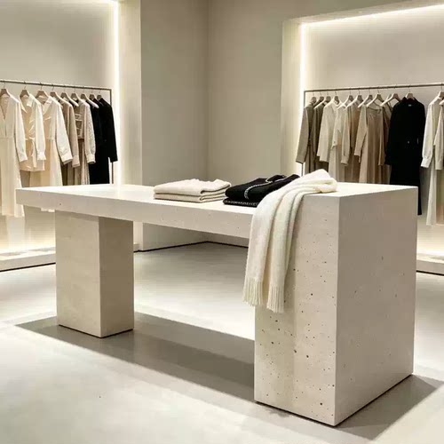 中岛台展示台服装店桌防