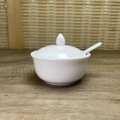 陶瓷6英寸日式 鱼翅碗有盖汤煲甜点心碗炖盅炖罐清蒸蛋碗蒸蛋碗