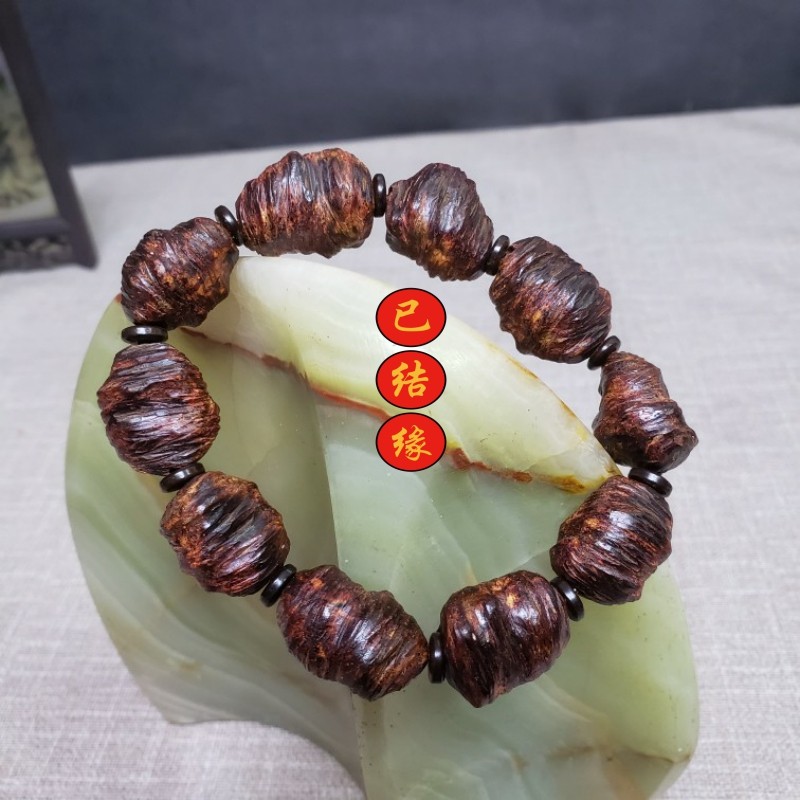 海南降真香随行手串沉水鼎级横丝老香红土级已结缘 仅展示勿拍