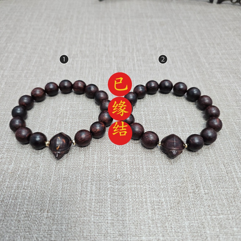 海南降真香精品12mm手串高质量全品无暇配立体乌龟新款型收藏