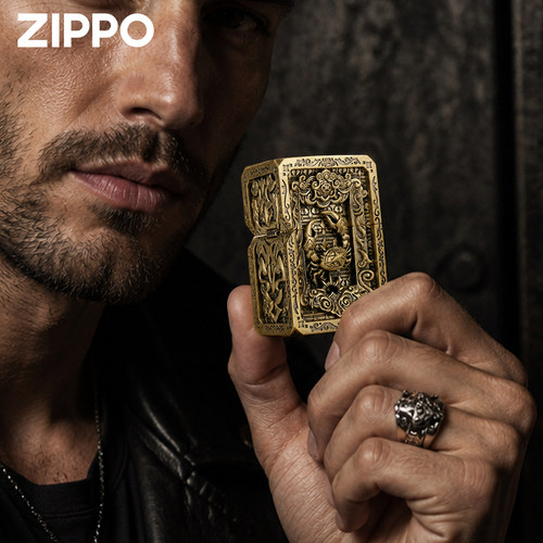 zippo正品打火机黄金十二星座