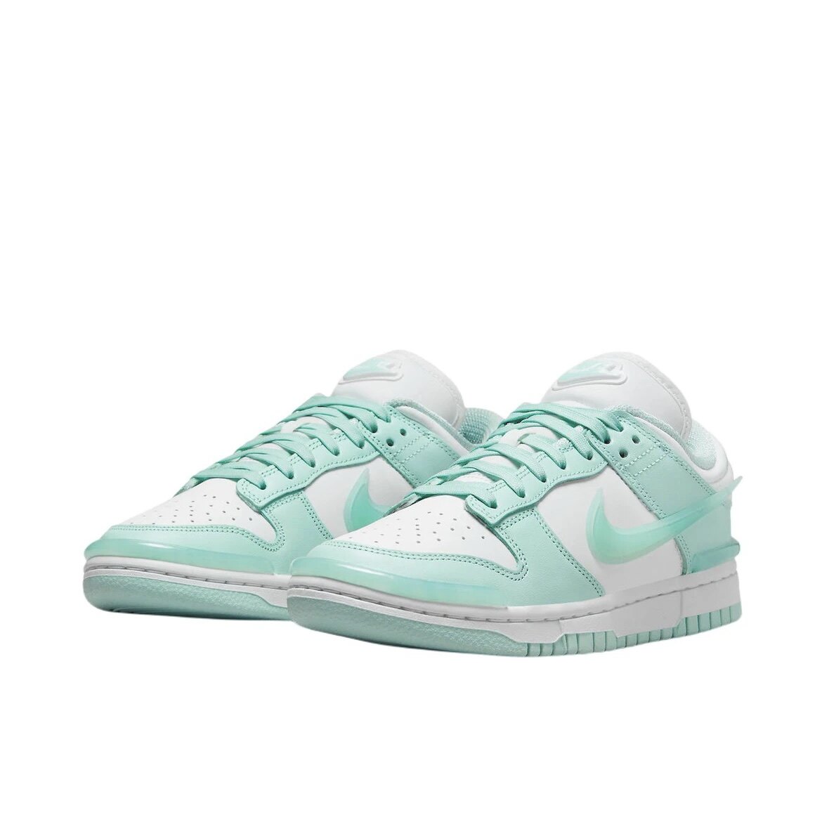 Nike Dunk 皮革 时尚百搭 低帮 板鞋 款白蓝 DZ2794-101 成都qy仓