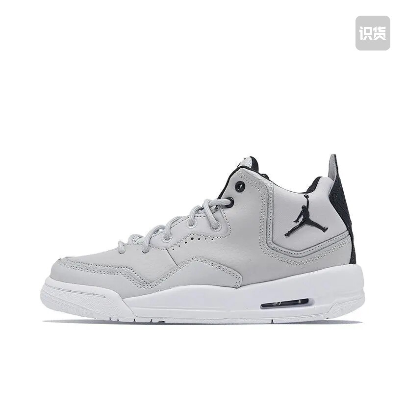 Jordan Courtside 23 运动休闲鞋 人造革气垫 GS/灰黑 金华仓