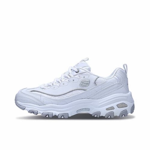 Skechers斯凯奇 厚底休闲 增高女款 乳白色11959-wht 成都qy仓