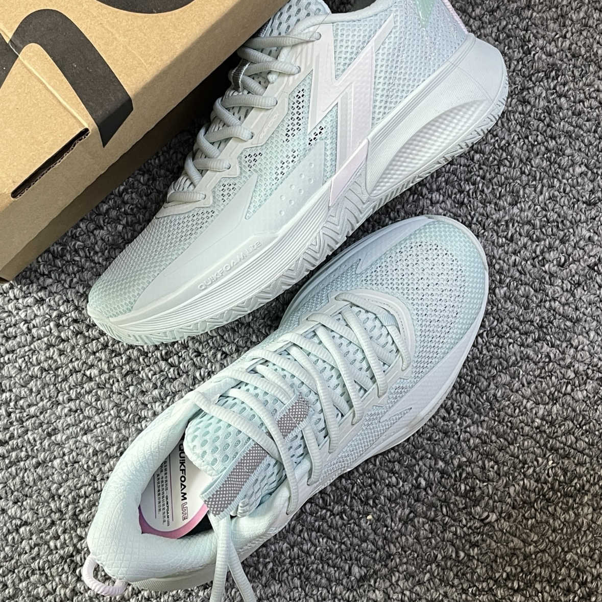 361度big3 Team 篮球鞋男2024新款减震回弹透气低帮实战运动鞋