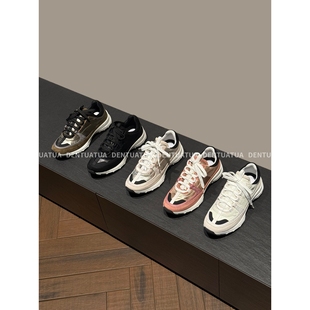 拼色厚底休闲运动老爹鞋 25ss 女 夏日出街秘籍 DENTUATUA