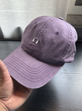 儿童棒球帽子鸭舌紫色中大男孩痞帅气炸街潮流韩版春秋酷遮阳街舞