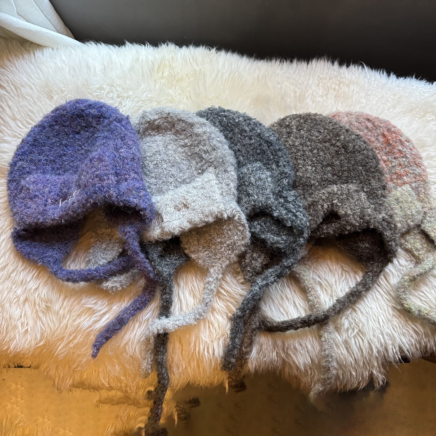 儿童毛线帽子针织2025新款冬季护耳男孩女痞帅气炸街时尚洋气冬天