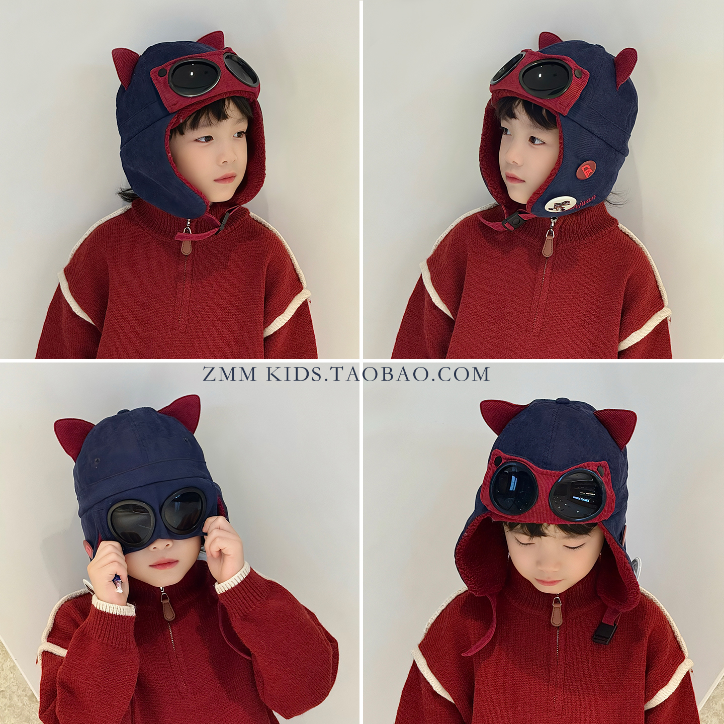 儿童雷锋棉帽子2025新款冬季大男孩宝东北防寒护耳痞帅气炸街冬天