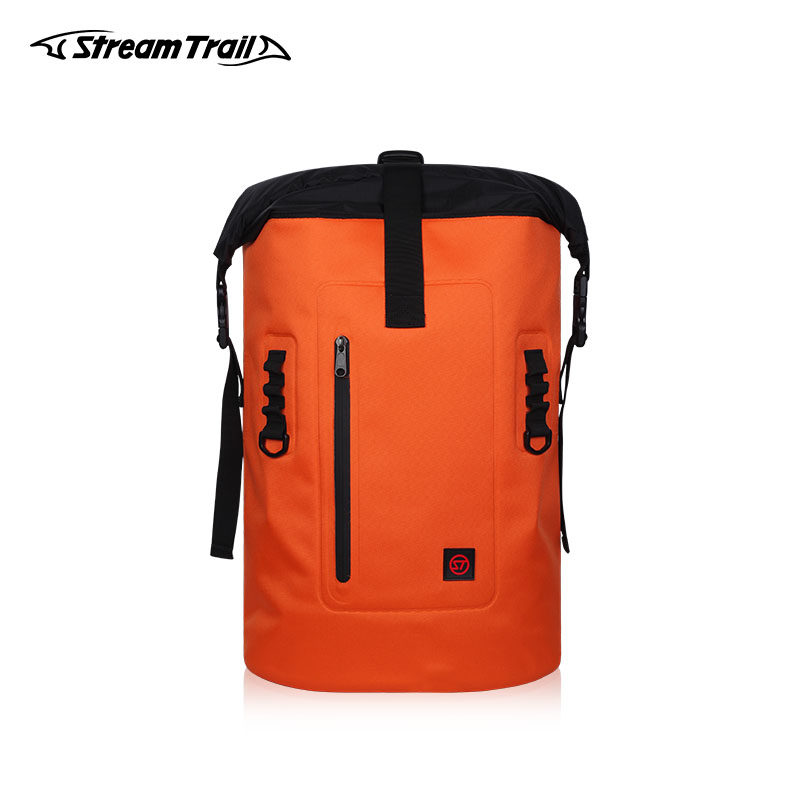 泰国streamtrail防水双肩软包商务出差旅行背包多功能休闲电脑包
