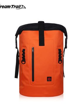 泰国streamtrail防水双肩软包商务出差旅行背包多功能休闲电脑包