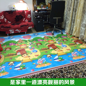 宝宝爬行地垫小孩爬爬垫家用环保加大加厚榻榻米垫益智野餐垫客厅