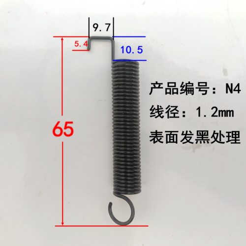 弹簧钩铁门架广告架门型展架注水门型架不锈钢拉簧现货螺丝配件