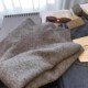 百搭宽松毛衣打底衫 半高领100%纯羊毛衫 长袖 高级感针织衫 女韩版