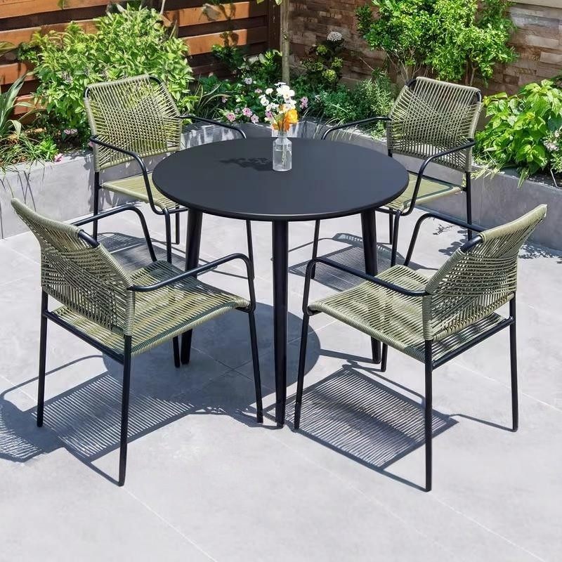 户外庭院桌椅碳钢铝合金室外露台防水防晒花园阳台休闲编藤椅组合,住宅家具,桌椅套件,淘宝优惠券,粉丝福利购,淘宝优惠卷