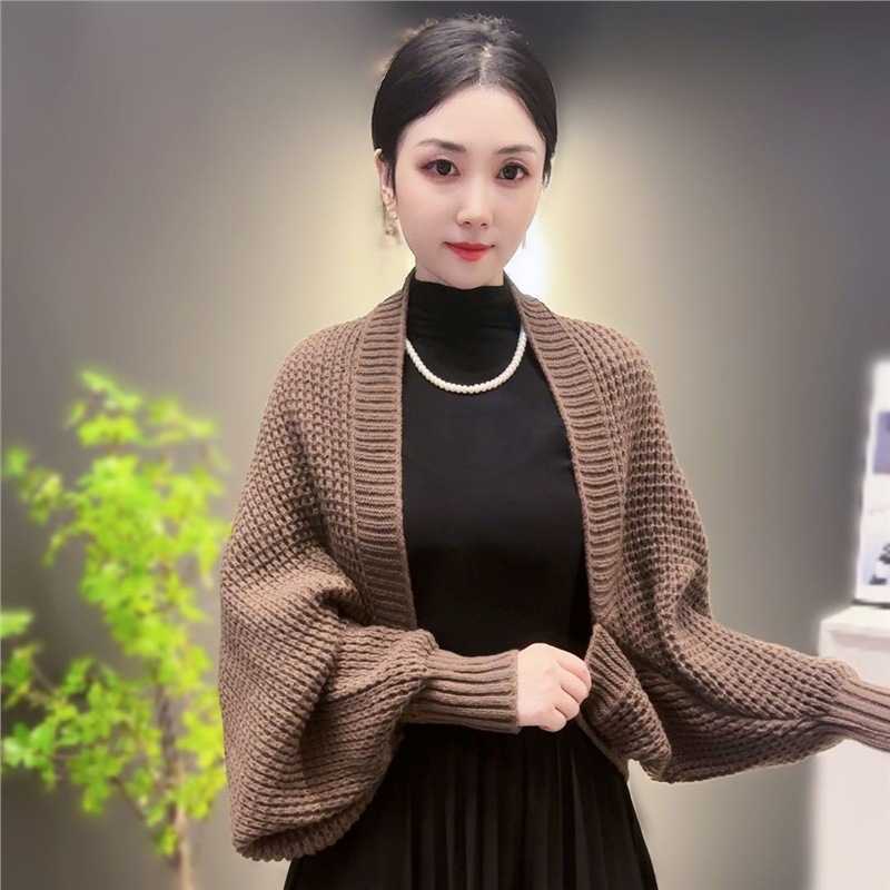 2026新款韩版纯色密织开衫长袖