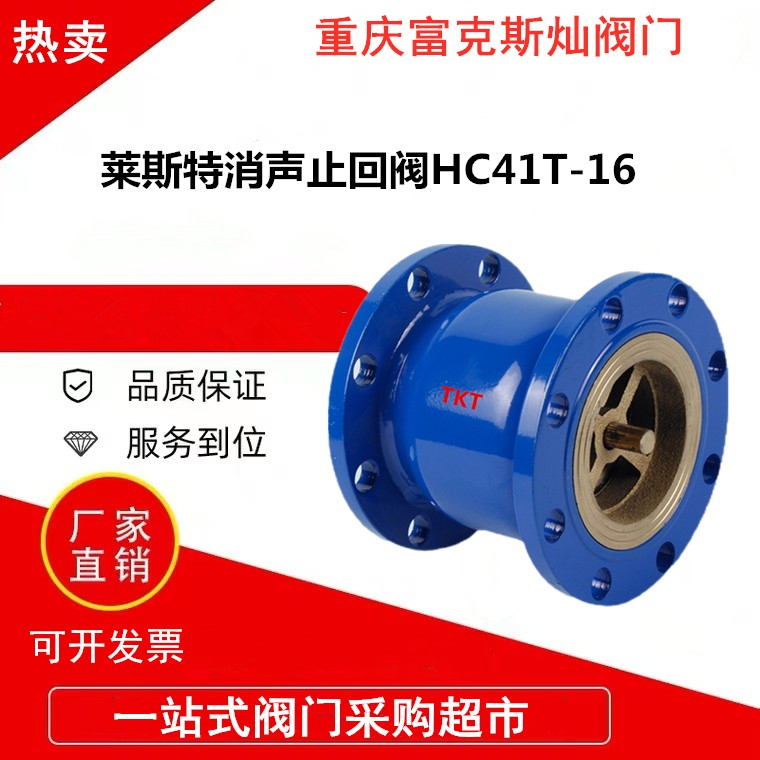莱斯特法兰消声止回阀HC41T-16