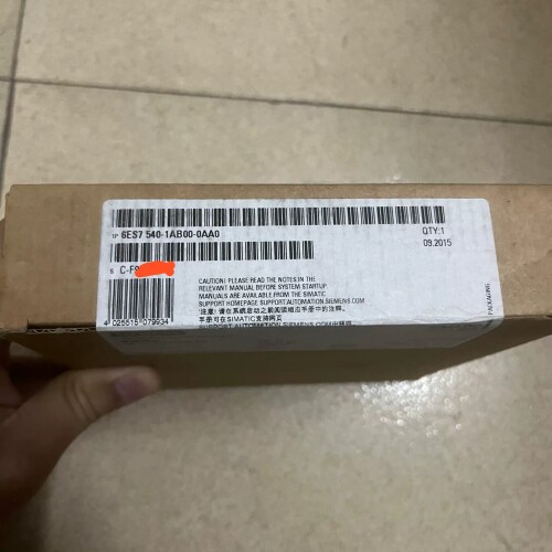 西门子540-1AB00仅拆封,侧开,原装正品。 ~议价