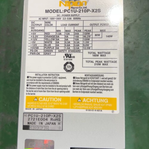 Nipron日本工控电源PC1U-210PX2S进口原装拆机 ~议价