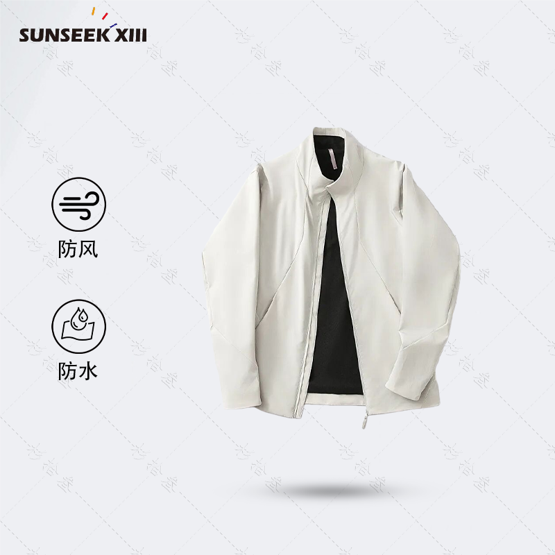 春秋穿搭防风防泼水休闲百搭夹克立领外套户外运动夹克外套28102
