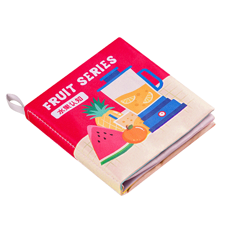 宝宝布书早教婴儿撕不烂可啃咬立体认知有声0-1岁儿童益智玩具