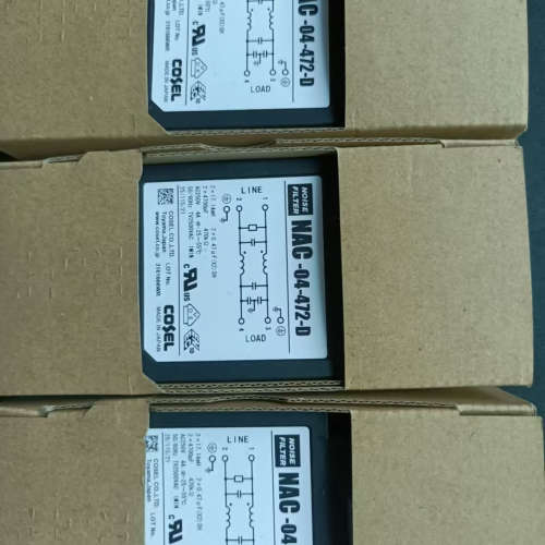NAC-04系列 单相250 VAC 4 A交流电源滤波器NAC-04-472-D