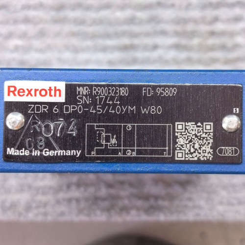 R900323180  ZDR6DP0-45/40YM-W80 # Rexroth//力士乐