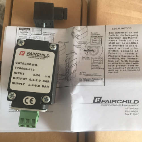 仙童FAIRCHILD转换器TA6000系列TA6000-304W/TA6000-504W原装进口