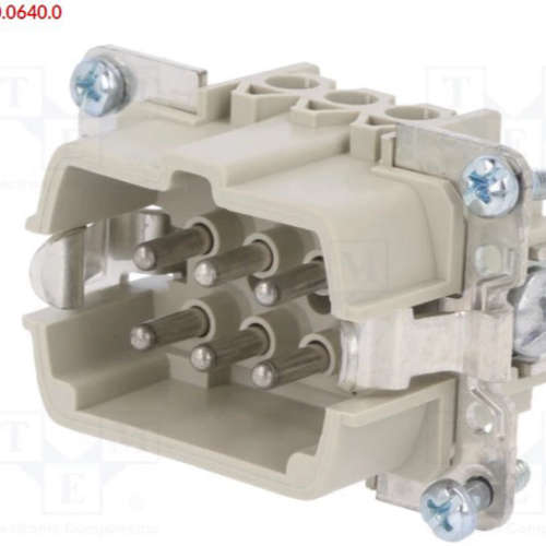 WIELAND  70.310.0640.0连接器: HDC; 公; PIN: 6;