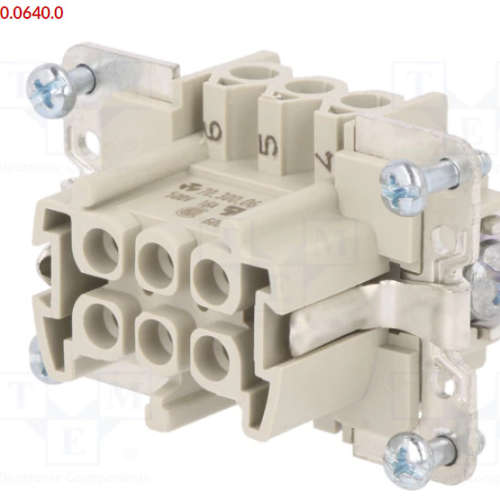 70.300.0640.0连接器: HDC; 母; PIN: 6;