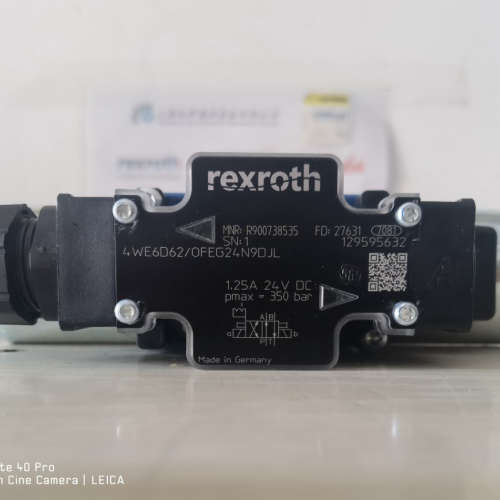 R900738535  4WE6D6X/OFEG24N9DJL  Rexroth液压阀